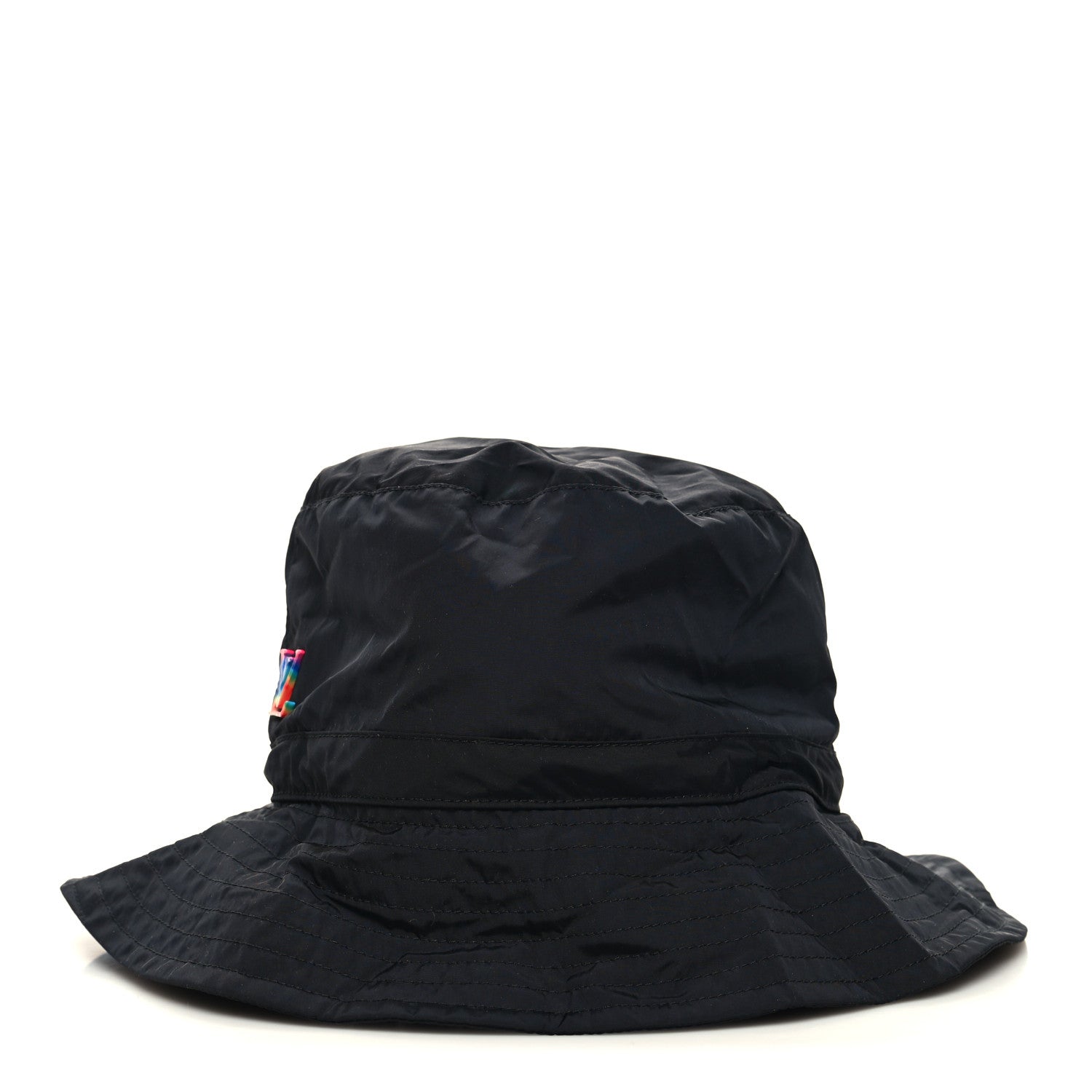 Louis Vuitton Nylon 2054 Transformable Bob Bucket Hat Black 6 of 10