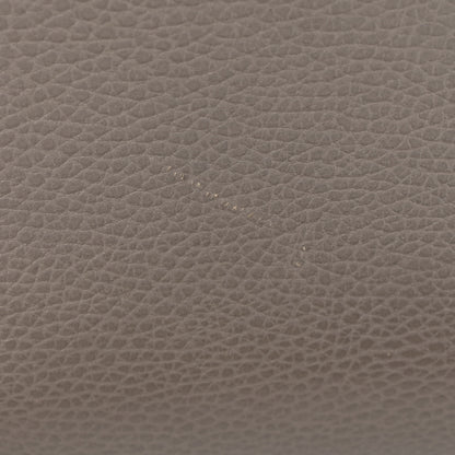 Gucci Dollar Calfskin Medium Interlocking G Top Handle Shoulder Bag Loess 12 of 13