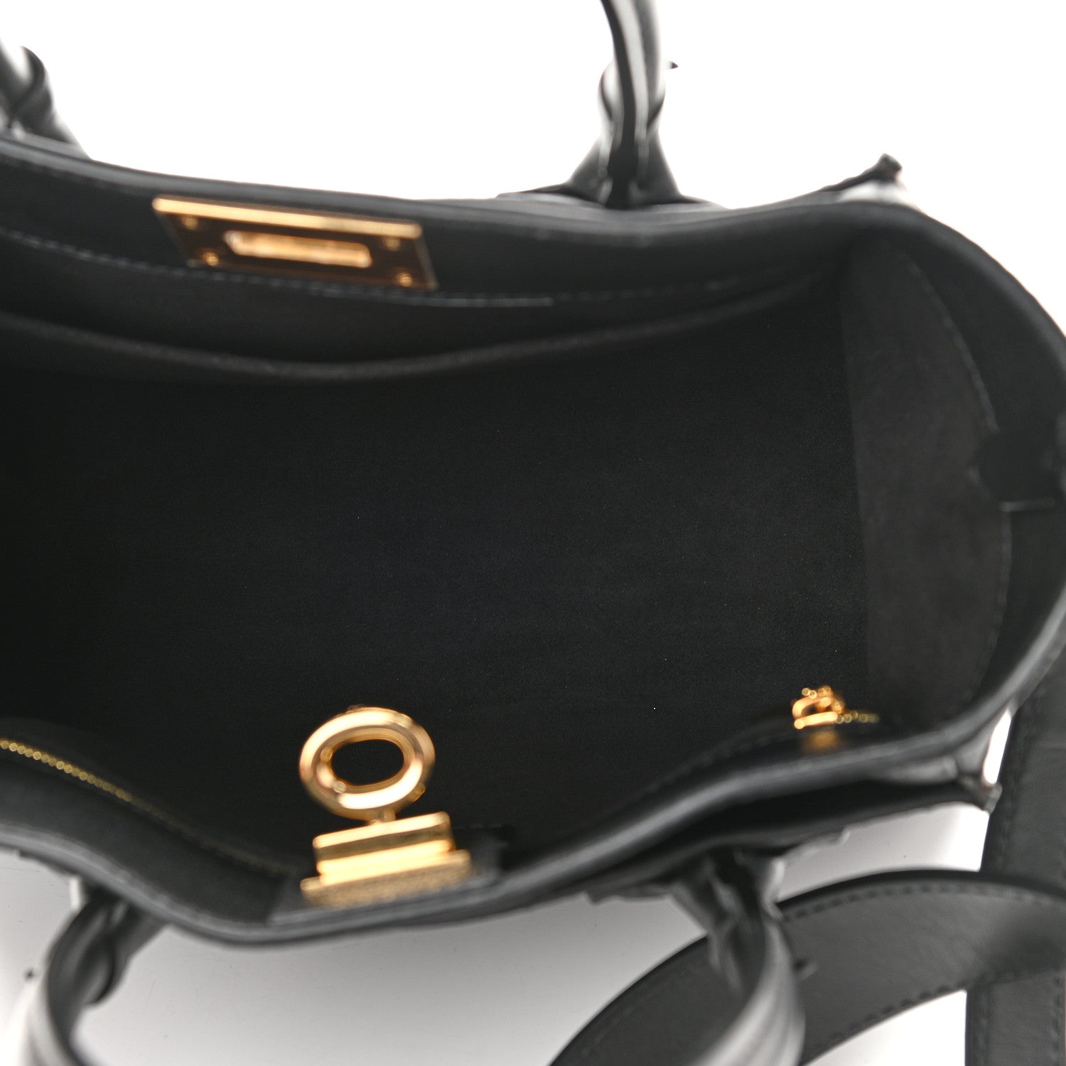 Louis Vuitton Calfskin Monogram On My Side PM Black 5 of 8