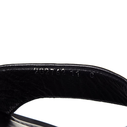 Gucci Monogram Web Mens Thong Sandal 11 Black 10 of 10