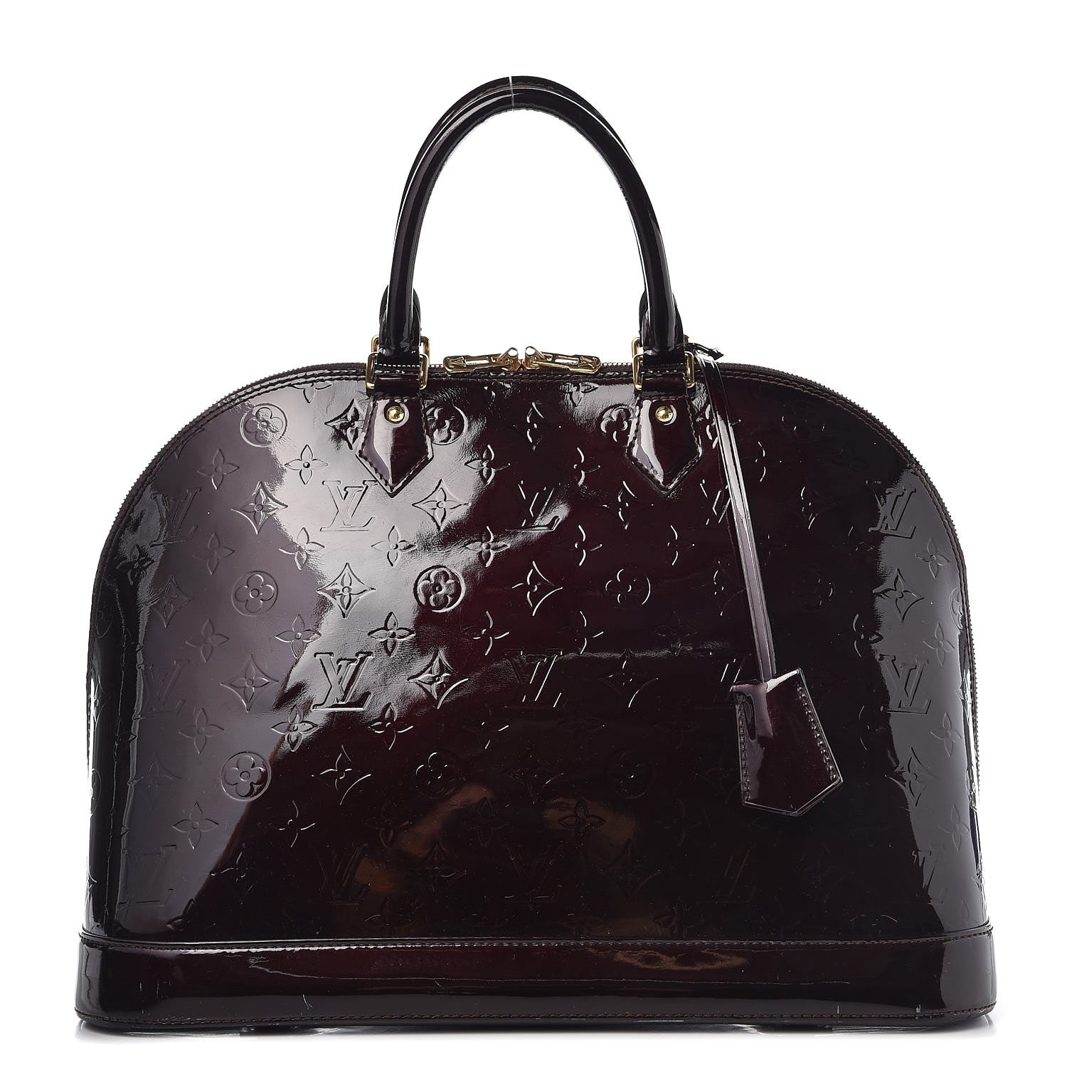 Louis Vuitton Vernis Alma GM Amarante 1 of 14