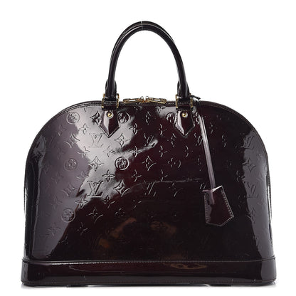 Louis Vuitton Vernis Alma GM Amarante 1 of 14