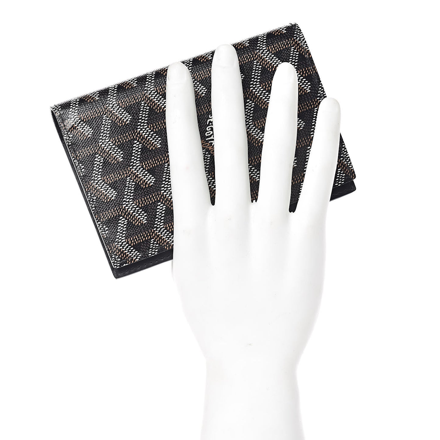 Goyardine Passport Wallet Black