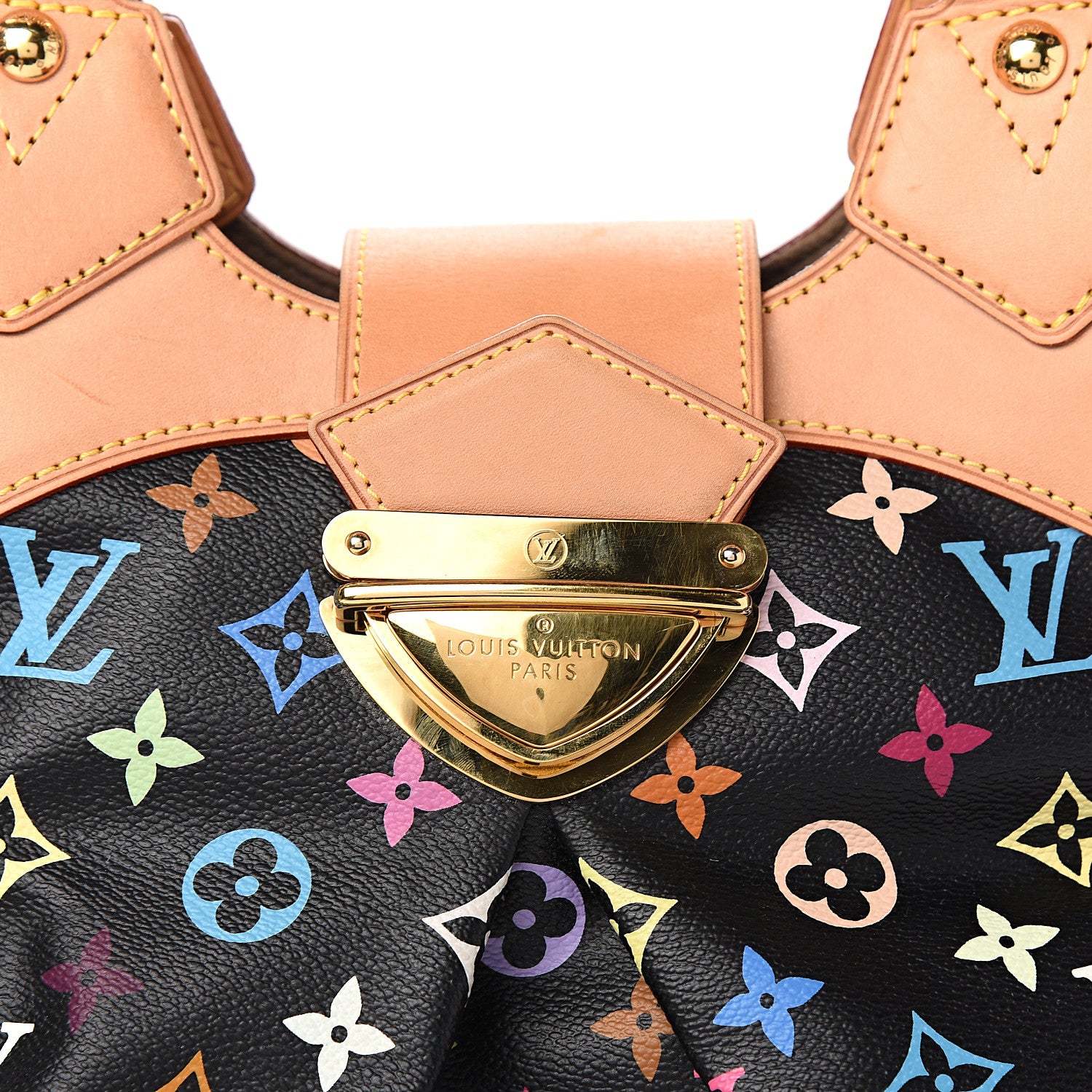 Louis Vuitton Monogram Multicolor Ursula Black 8 of 8