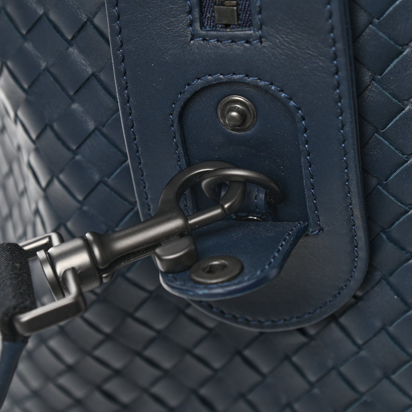 Nappa Intrecciato Large Duffel Denim