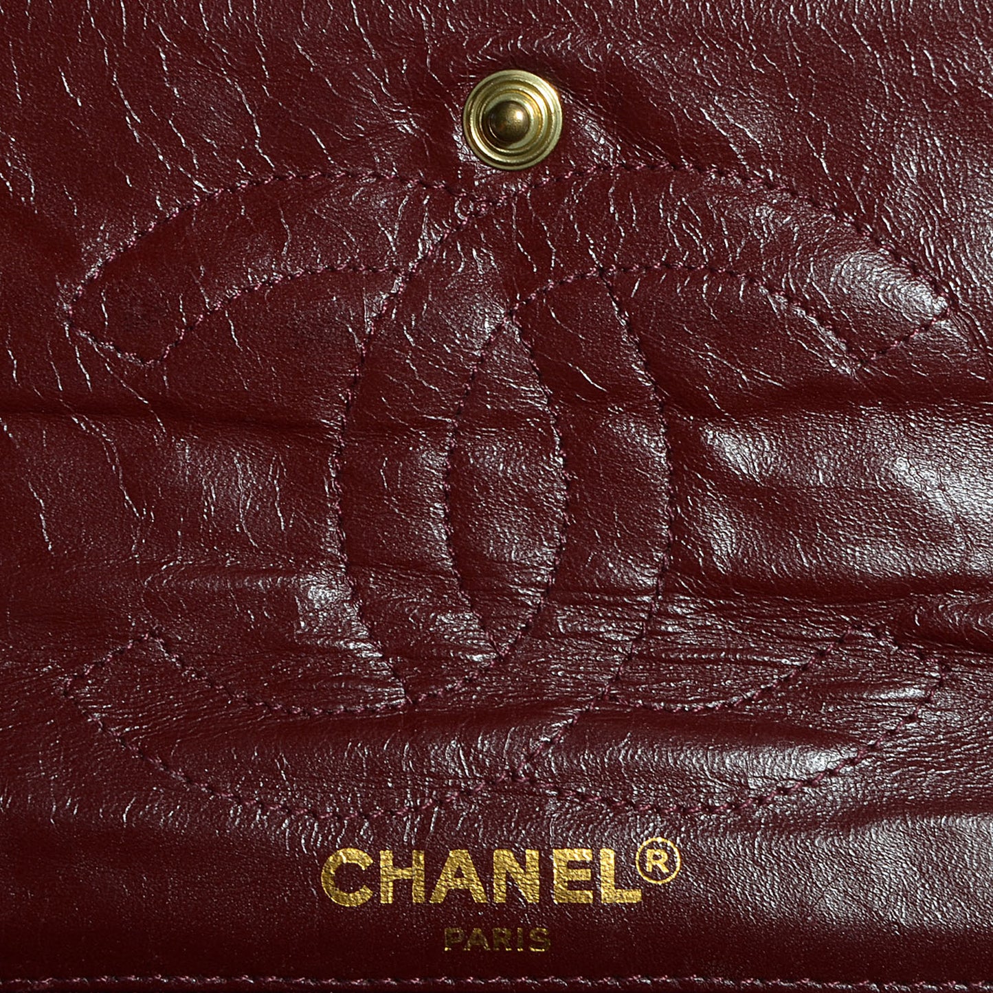Lambskin Medium Double Flap Black