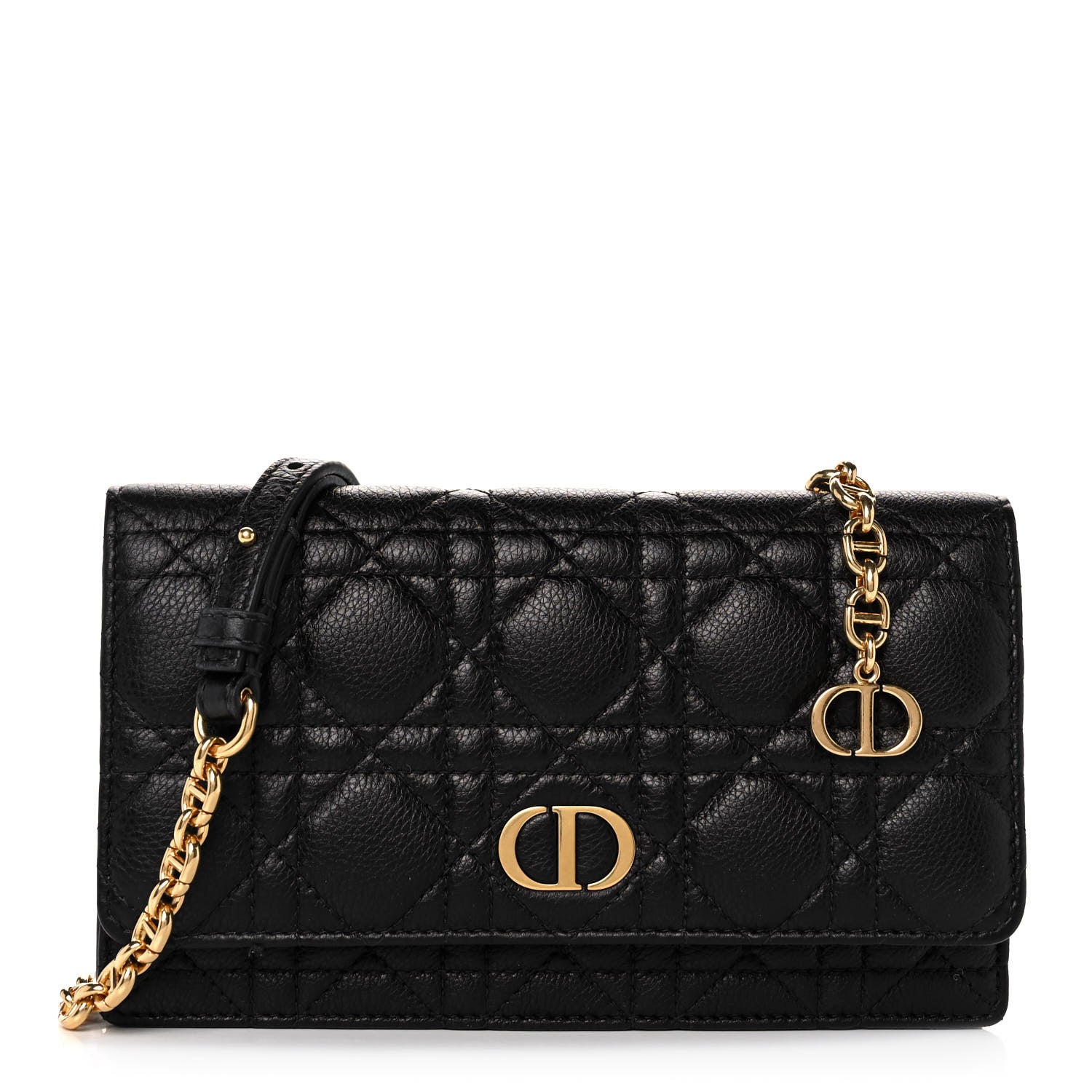 Christian Dior Supple Calfskin Caro Belt Bag Black 1 of 10