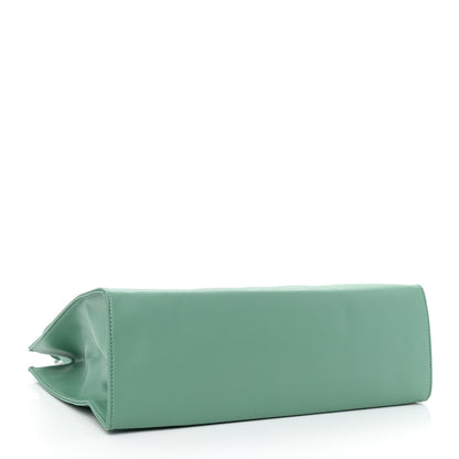 Telfar Vegan Leather Medium Shopping Bag Sage 4 of 11