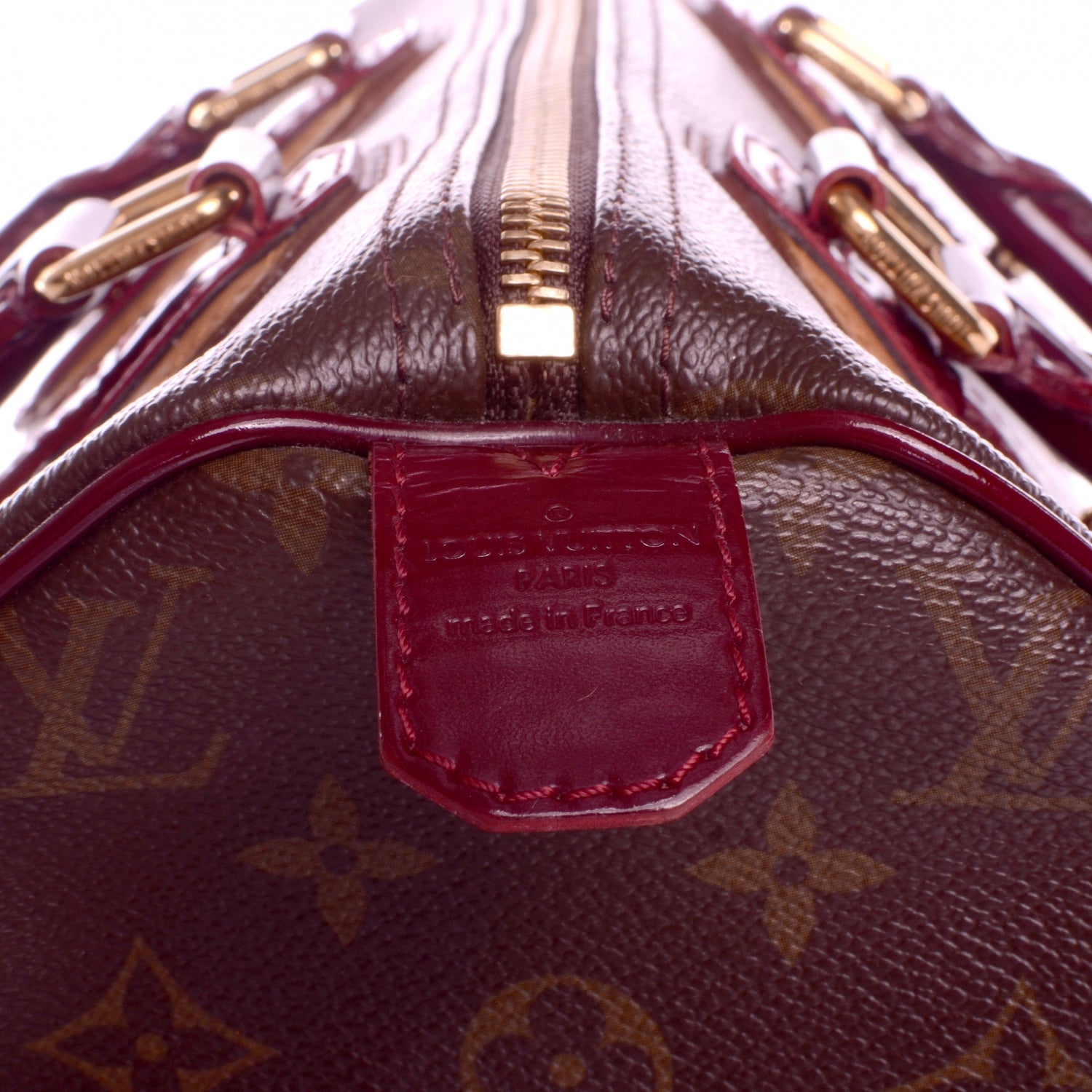 Louis Vuitton Monogram Mirage Speedy 30 Bordeaux 5 of 8
