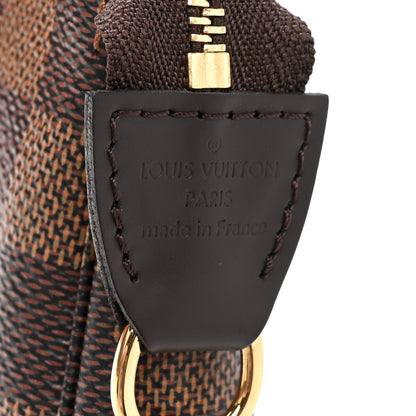 Louis Vuitton Damier Ebene Mini Pochette Accessories 6 of 9