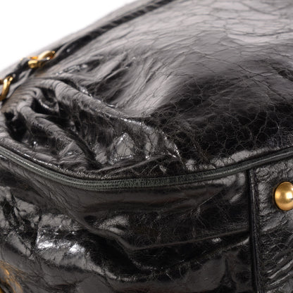 Miu Miu Vitello Lux Charm Hobo Nero Black 7 of 10
