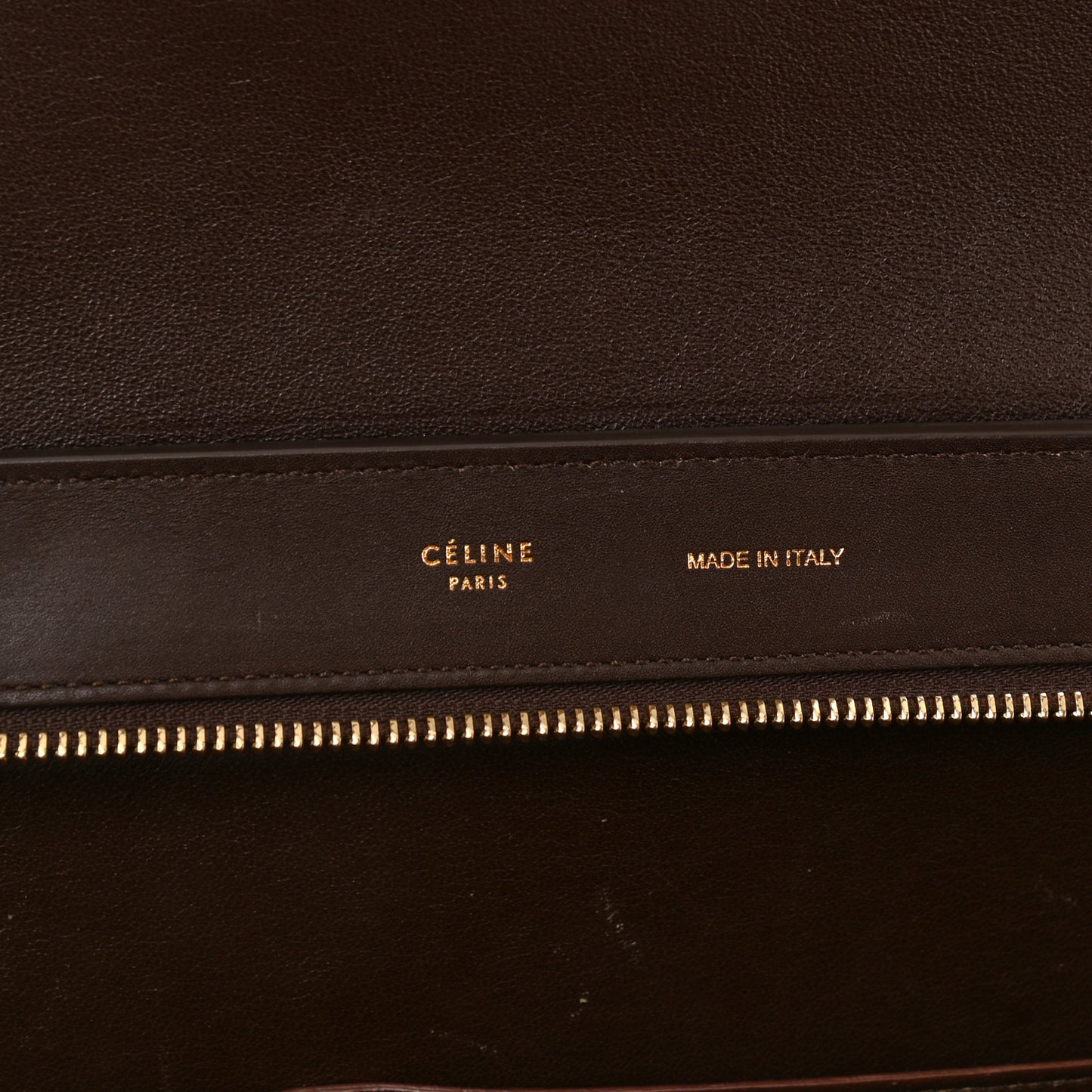 Satin Baby Grained Calfskin Medium Tri-Color Trapeze Tan