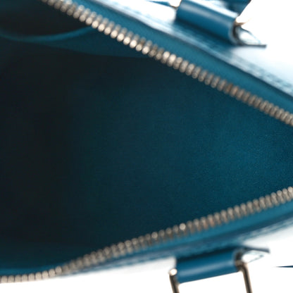 Louis Vuitton Epi Alma BB Cyan 5 of 8