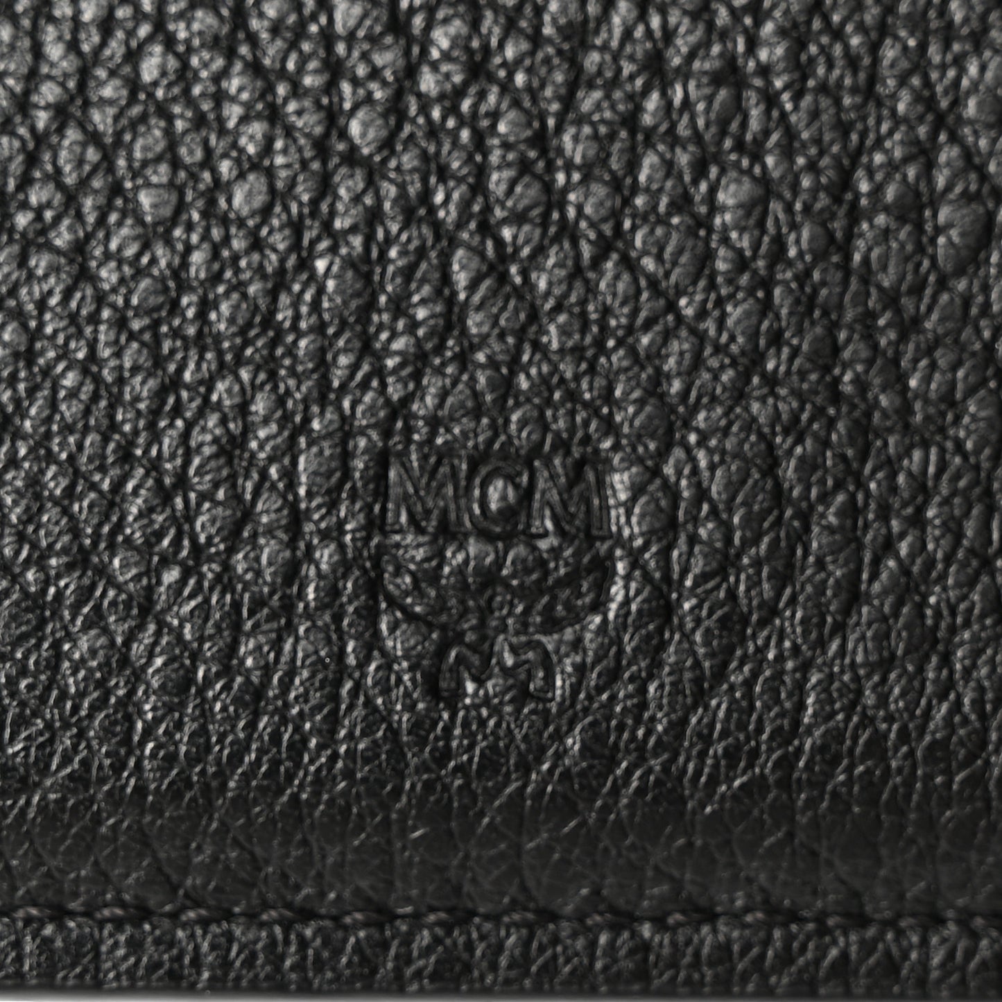 Calfskin Ottomar Monogram Bi-Fold Wallet Black
