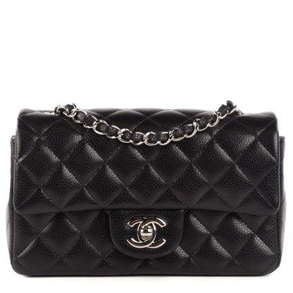 Chanel Caviar Quilted Mini Rectangular Flap Black 1 of 9