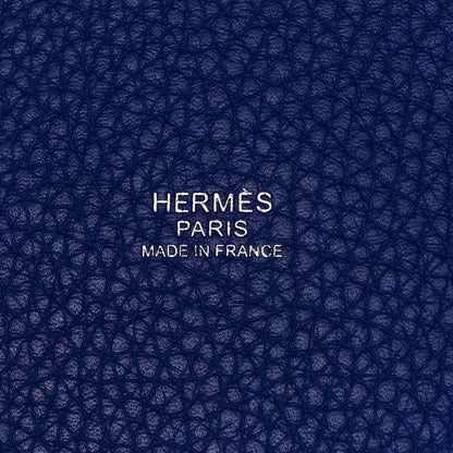 Hermes Taurillon Clemence Picotin Lock 26 GM Bleu Electrique 6 of 10