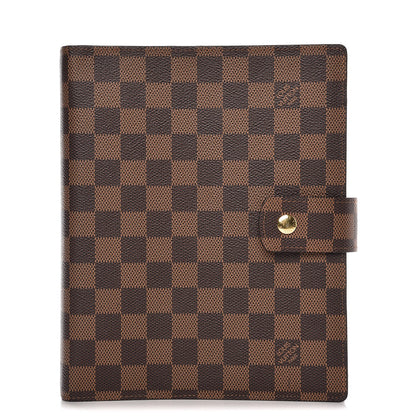 Louis Vuitton Damier Ebene Large Ring Agenda Cover 1 of 8