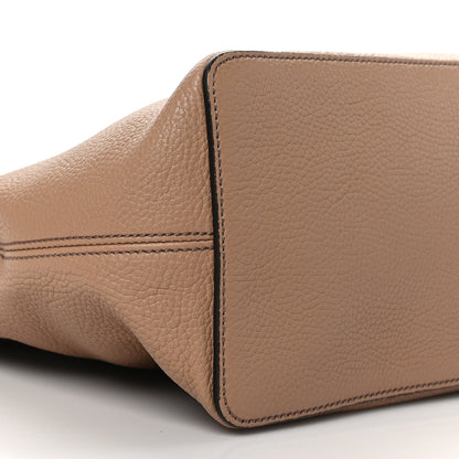 Gucci Pebbled Calfskin Large Soho Hobo Camelia 8 of 9