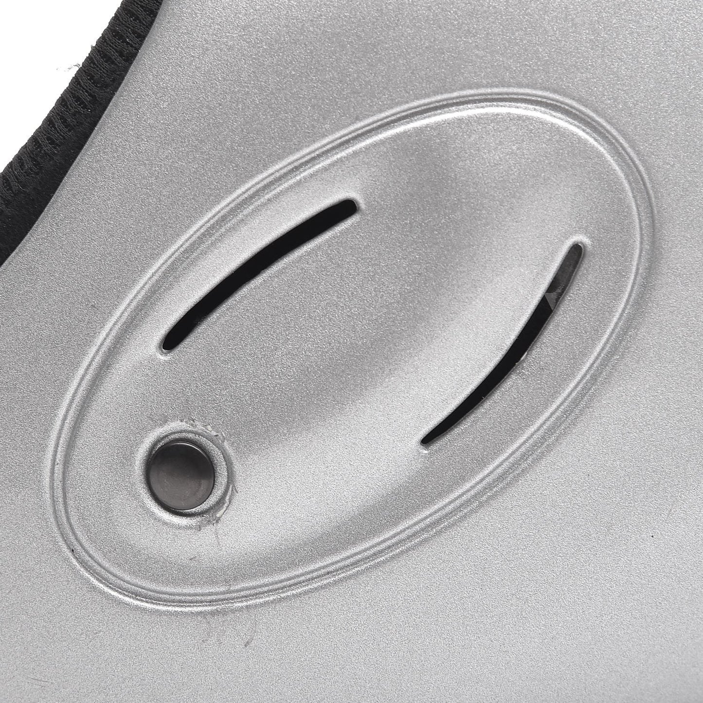 Metallic Ski Helmet Grey