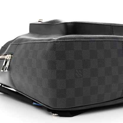 Louis Vuitton Damier Graphite Logo Josh Backpack Blue Multicolor 9 of 10