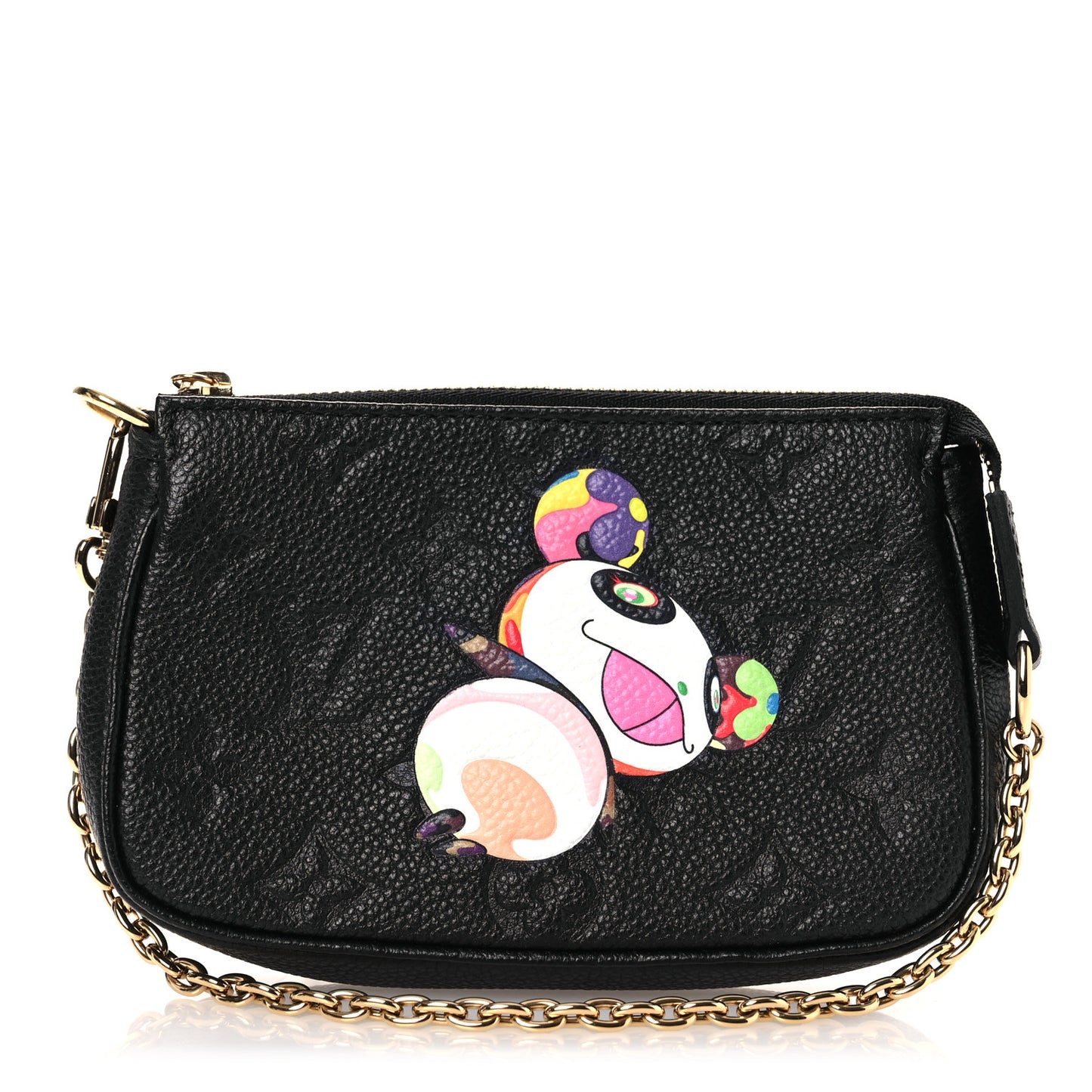 LV X TM Empreinte Monogram Mini Pochette Accessories Black Multicolor