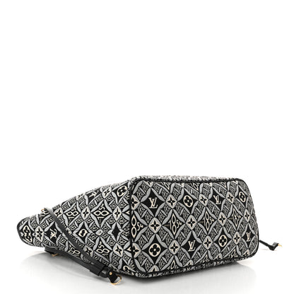 Louis Vuitton Jacquard Since 1854 Neverfull MM Grey 5 of 10