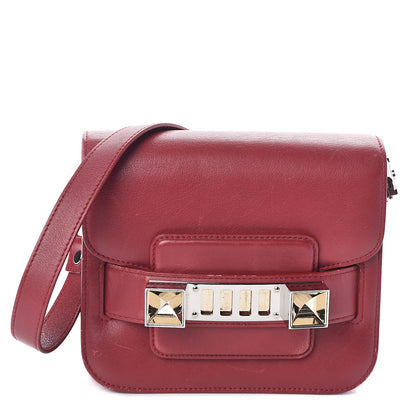 Proenza Schouler Calfskin PS11 Tiny Shoulder Bag Crimson 1 of 12