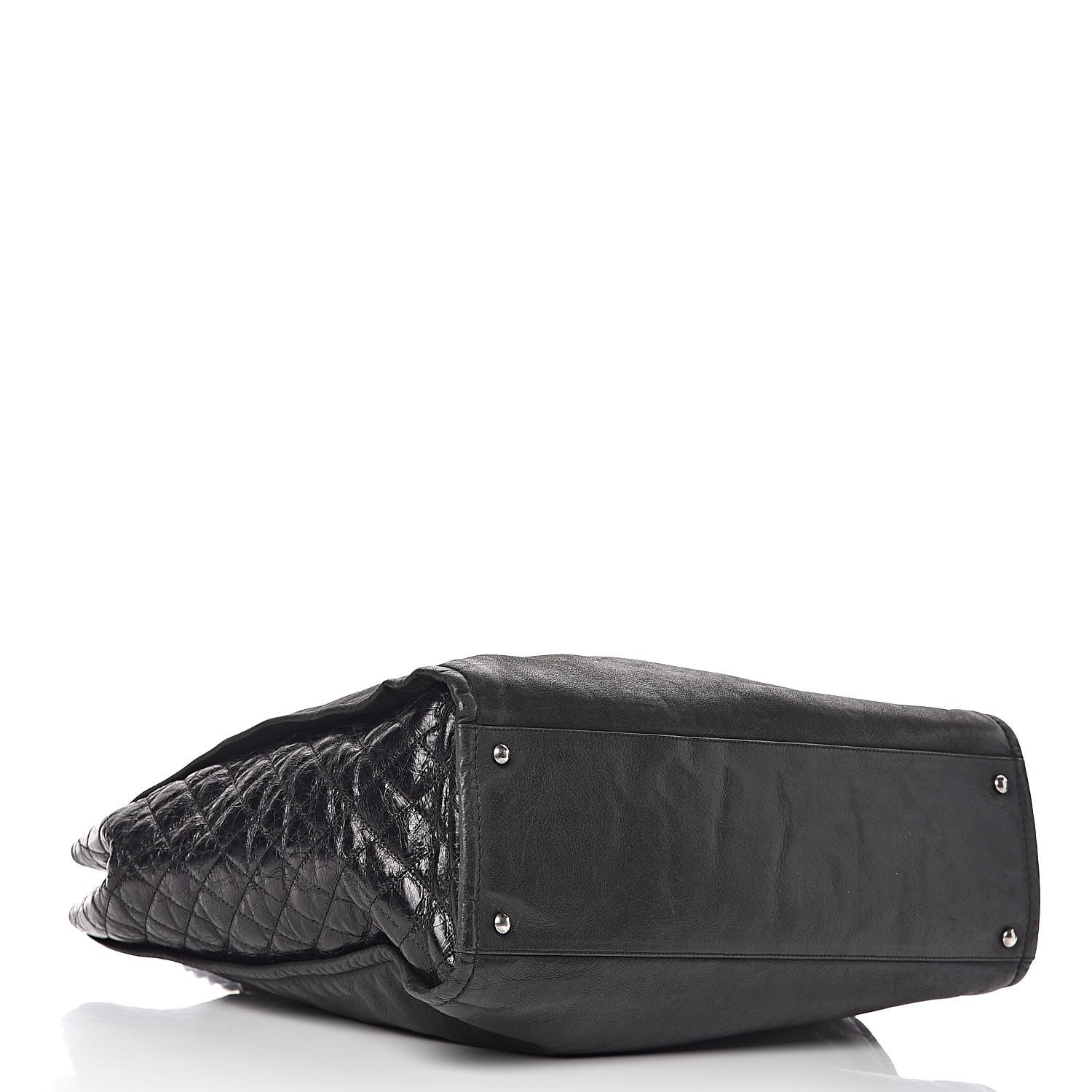 Chanel Iridescent Calfskin In the Mix Tote Black 4 of 17