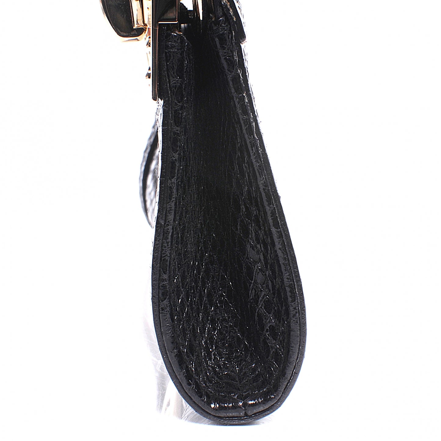 Python Britt Interlocking G Starlight Clutch Black