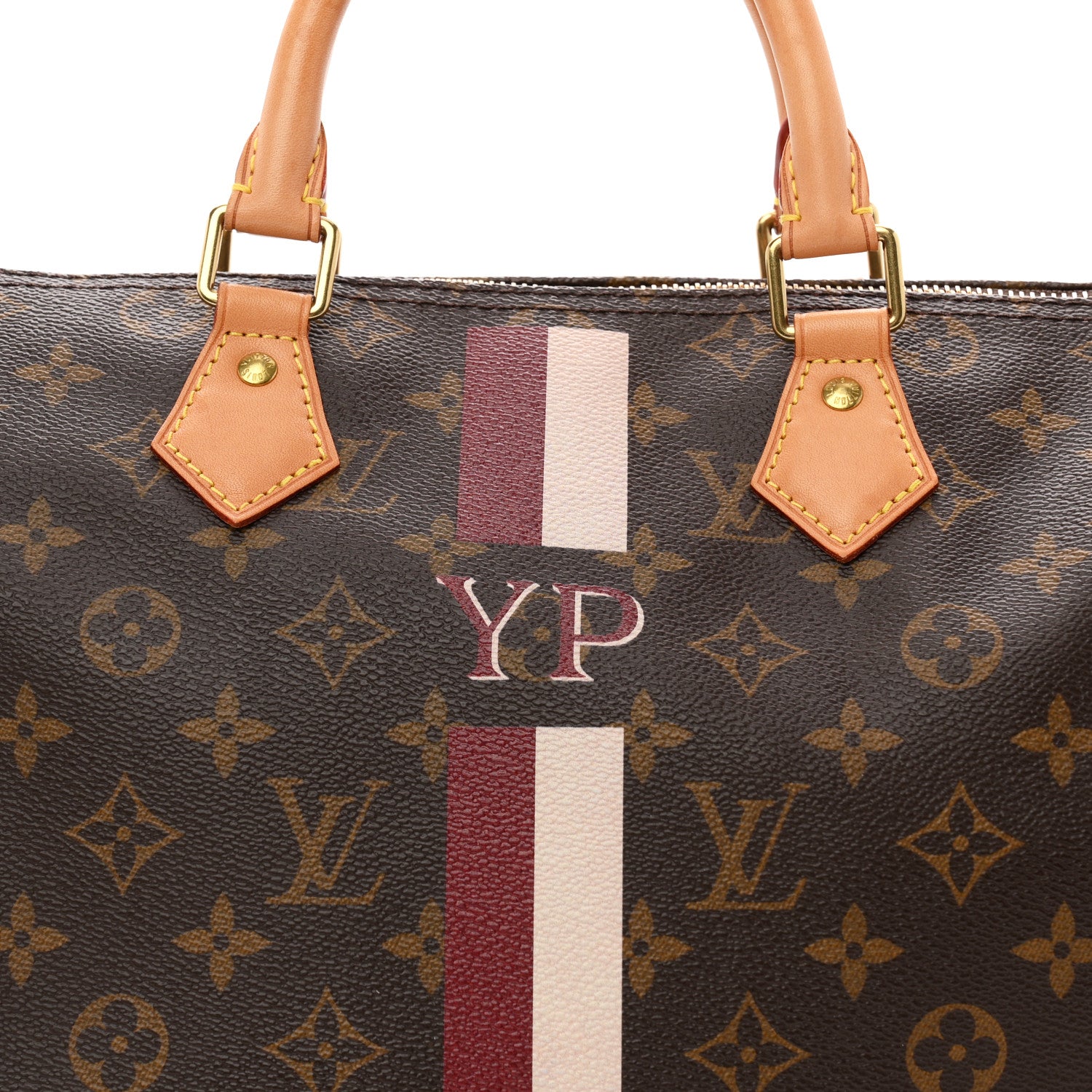 Louis Vuitton Monogram My LV Heritage Speedy 30 Bordeaux Ivory 7 of 9