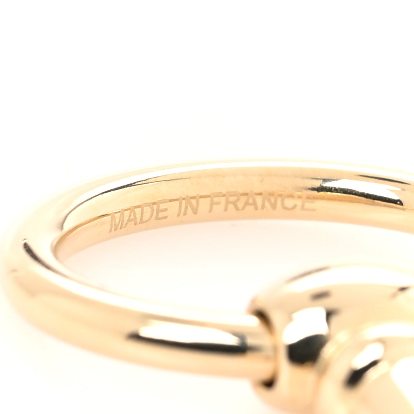 Permabrass Curiosite Cle H Charm