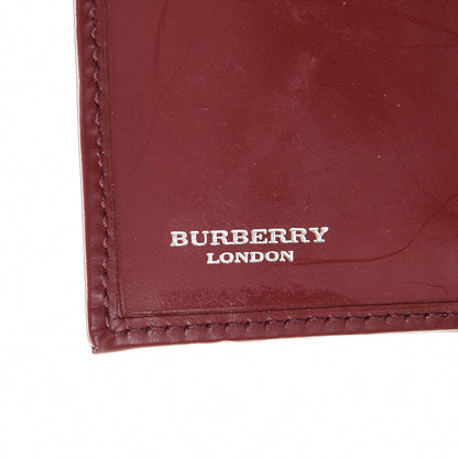 Burberry Haymarket Check Compact Wallet Red 6 of 9