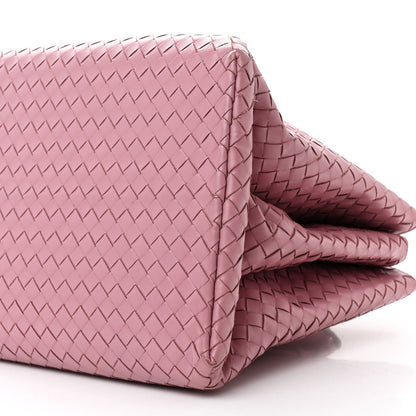 Bottega Veneta Light Calf Intrecciato Medium Roma Mallow 11 of 14