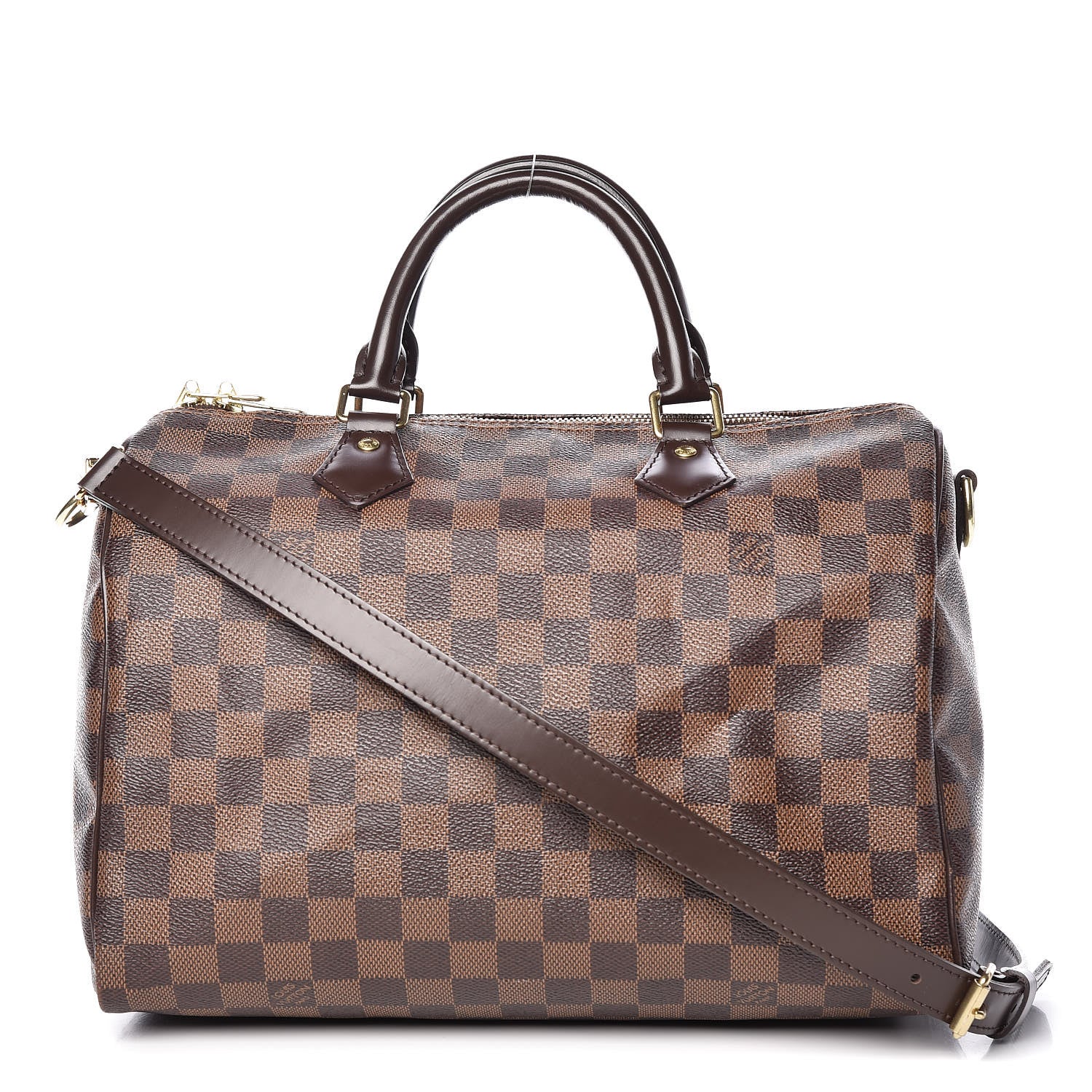 Louis Vuitton Damier Ebene Speedy Bandouliere 30 1 of 10