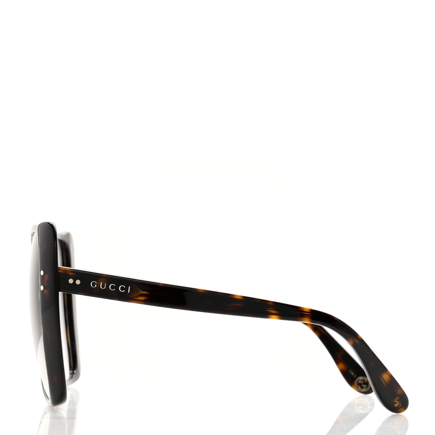 Acetate Oversize Square Frame GG0471S Sunglasses Tortoise