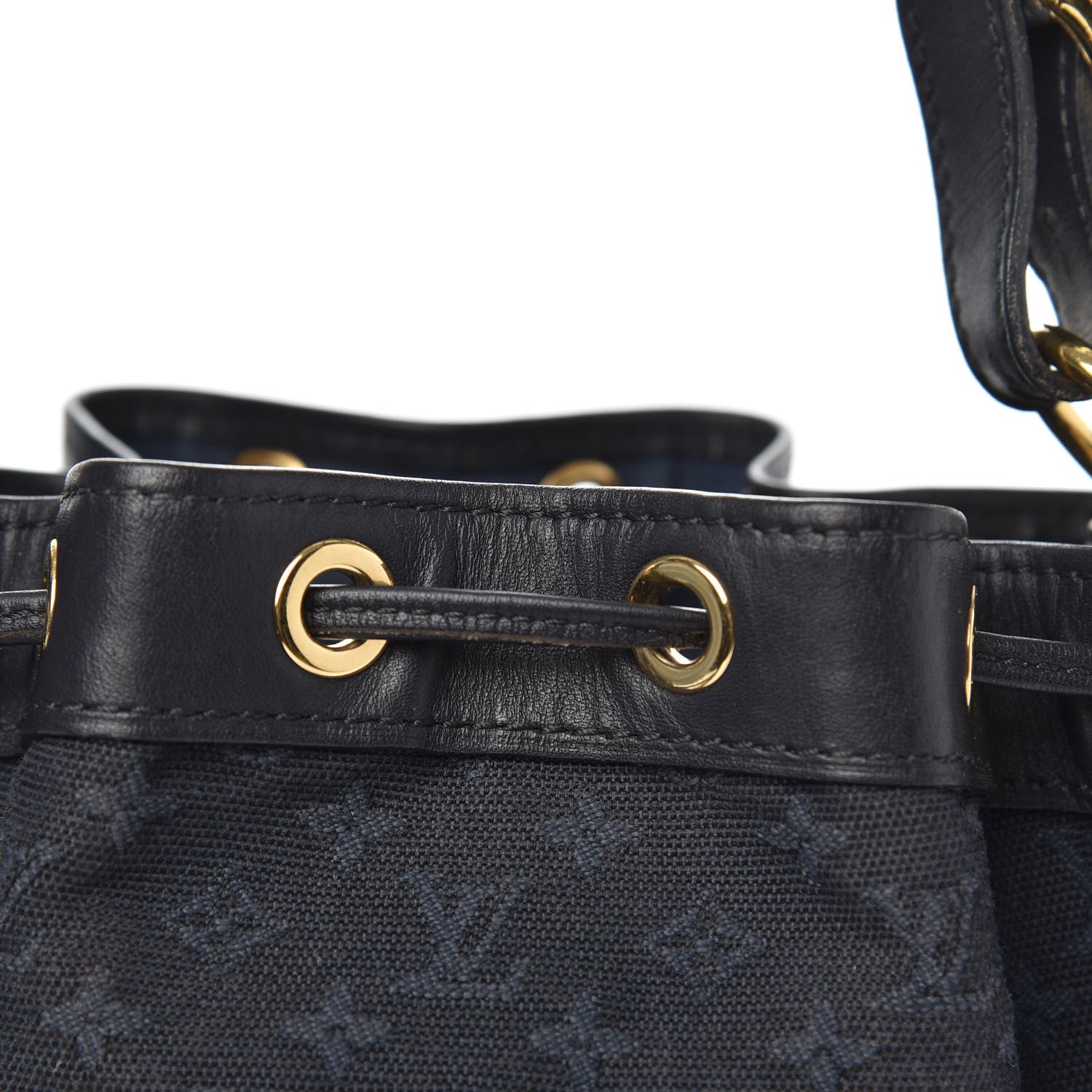 Louis Vuitton Mini Lin Noelie Blue 11 of 12