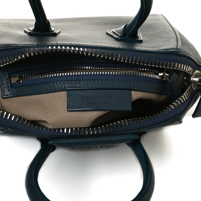 Givenchy Sugar Goatskin Mini Antigona Oil Blue 6 of 16