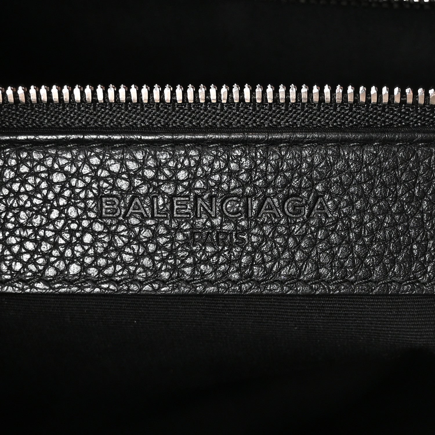 Balenciaga Calfskin Le Dix Soft Cabas M Shoulder Bag Black 7 of 11