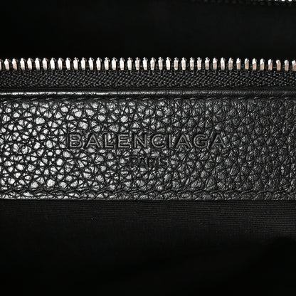Balenciaga Calfskin Le Dix Soft Cabas M Shoulder Bag Black 7 of 11