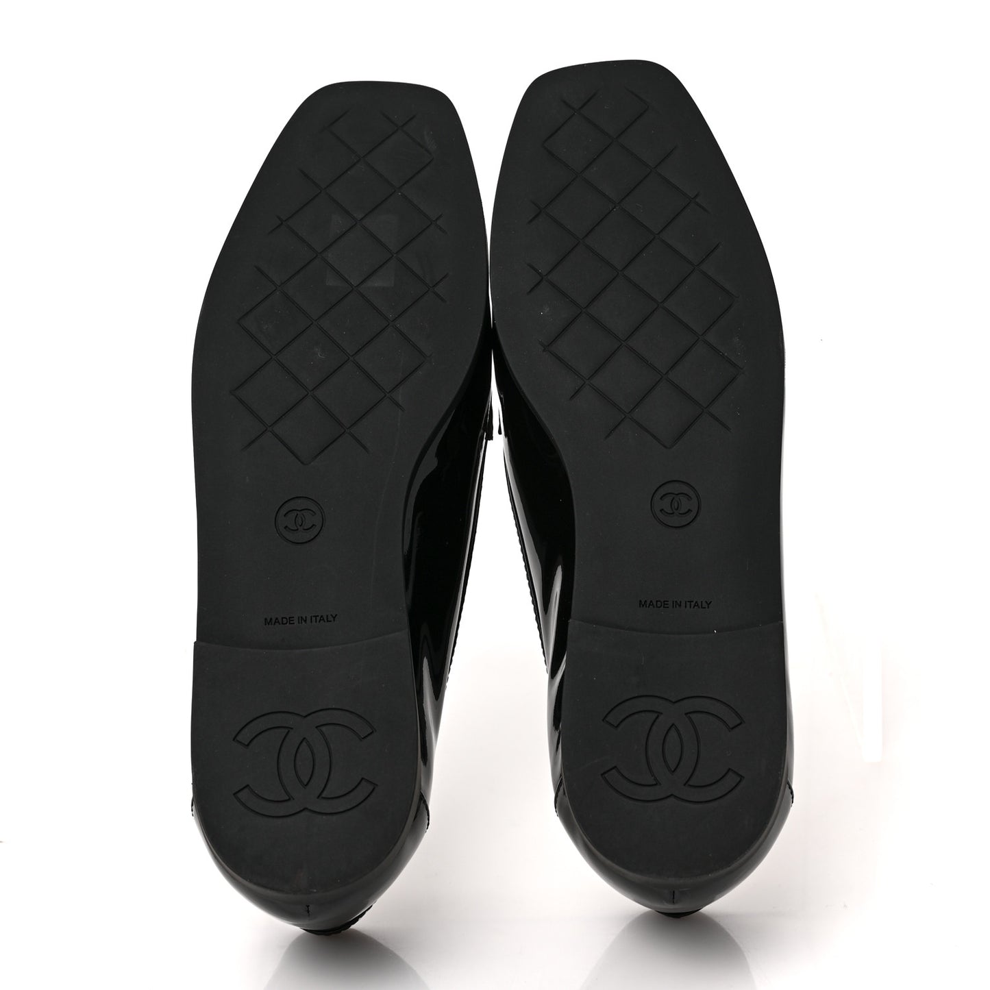 Patent CC Mocassin Loafers 38 Black