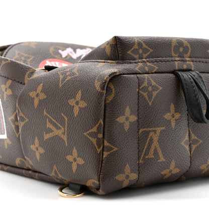 Louis Vuitton Monogram World Tour Palm Springs Backpack Mini 10 of 11