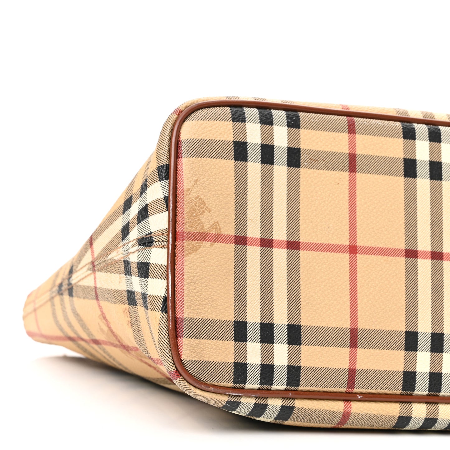 Haymarket Check Tote Brown