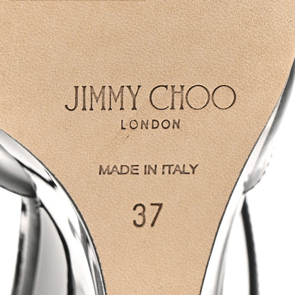 Jimmy Choo Patent Anise 85 Wedge 37 Black 8 of 10