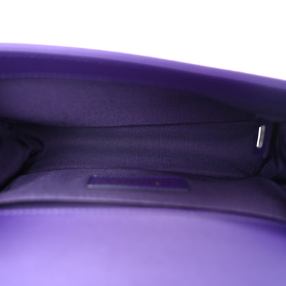 Chanel Calfskin Quilted Small Boy Flap Purple 5 of 10