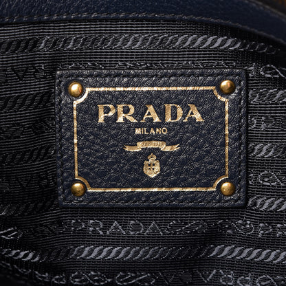 Prada Vitello Daino Tote Baltico 6 of 9