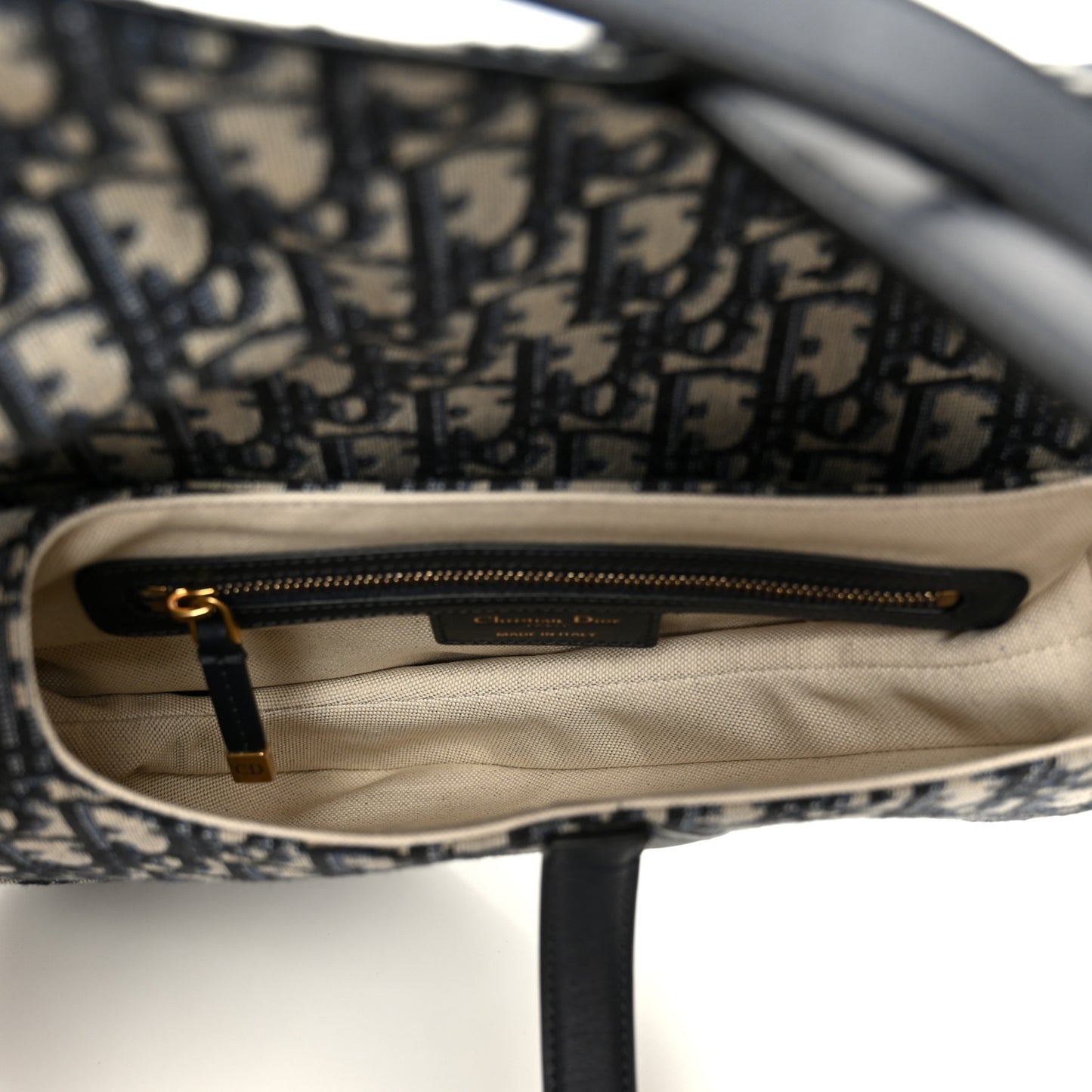 Oblique Saddle Bag Blue