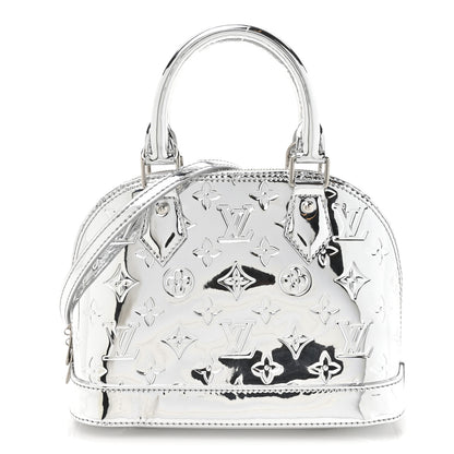 Louis Vuitton Monogram Miroir Alma BB Silver 1 of 9