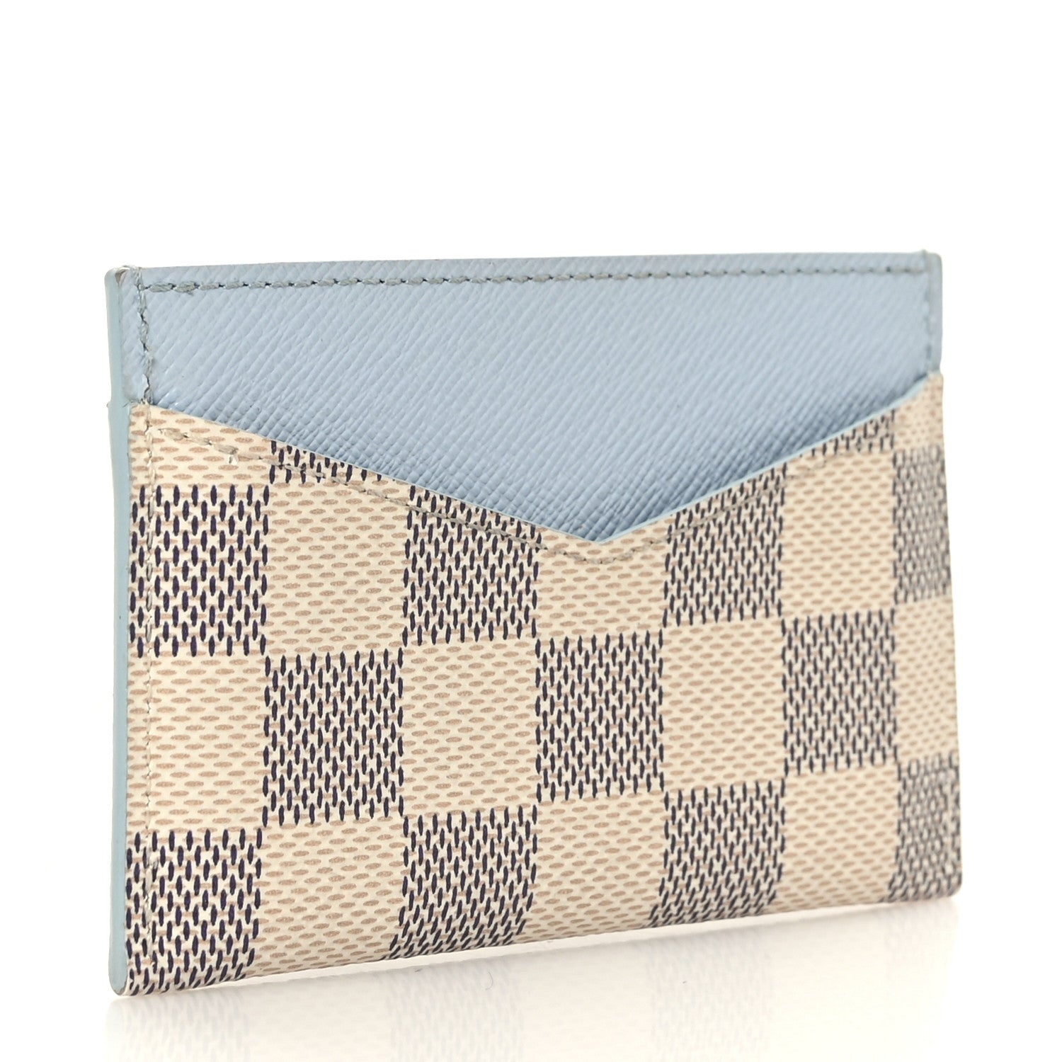 Louis Vuitton Damier Azur Daily Card Holder Olympe Blue 3 of 7