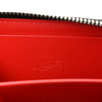 Christian Louboutin Calfskin Loubinthesky Panettone Coin Purse Black 6 of 9