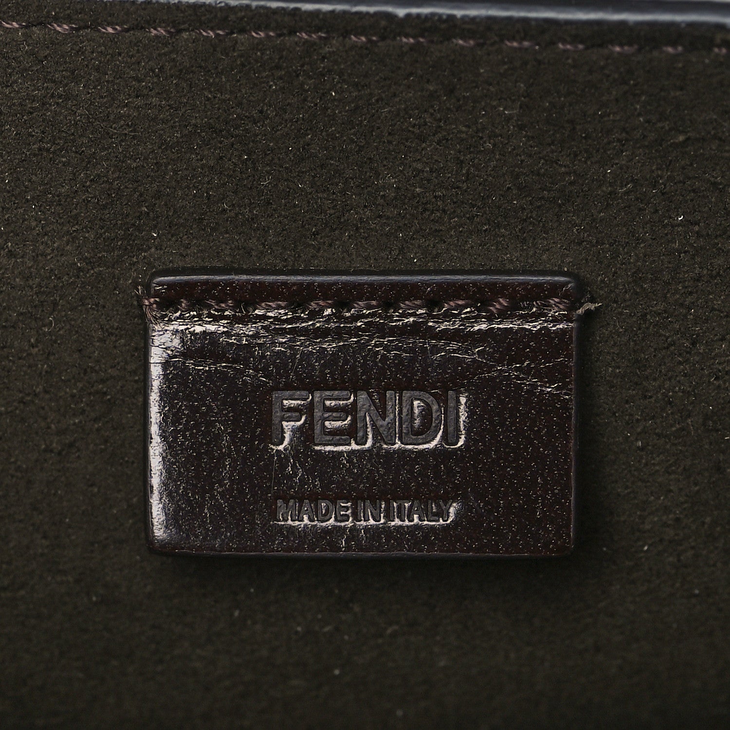 Fendi Glazed Python Crossbody Bag Red 5 of 9